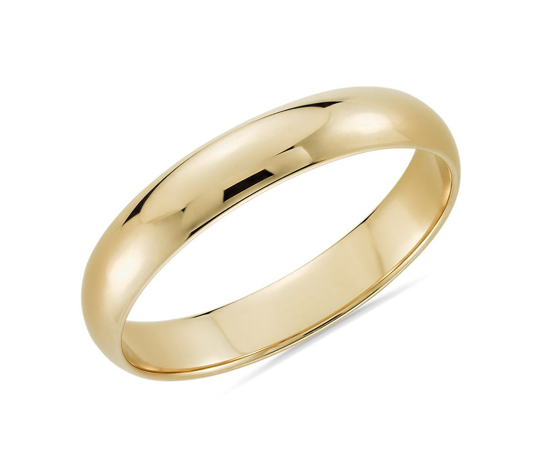 Argolla  Hombre Infinity Gold