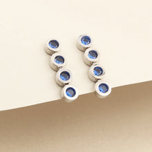 Cargar imagen en el visor de la galería, Aretes Rosmerie Blue
