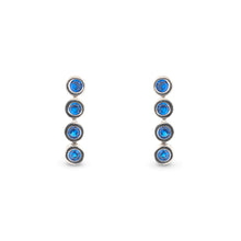 Cargar imagen en el visor de la galería, Aretes Rosmerie Blue
