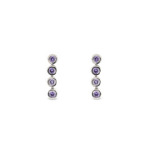 Cargar imagen en el visor de la galería, Aretes Rosmerie Purple
