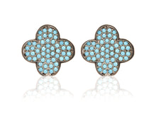 Cargar imagen en el visor de la galería, Topos Fleur Turquoise

